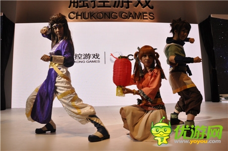 觸控游戲CJ首日閃耀全場(chǎng) 展臺(tái)耀眼人氣爆棚