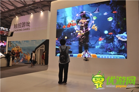 觸控游戲CJ首日閃耀全場(chǎng) 展臺(tái)耀眼人氣爆棚