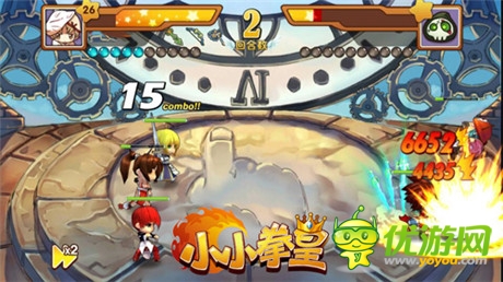 輕劃指尖暢爽云巔《小小拳皇》暴力連擊體驗(yàn)