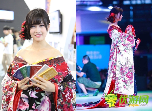 最美和服驚艷亮相《勇者前線》美女玩家大圖曝光