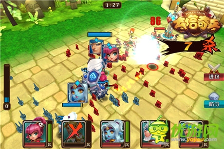 獨(dú)創(chuàng)撲克牌戰(zhàn)斗《奪塔奇兵》近期封測(cè)