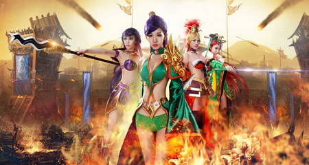 無妹子不三國 《媚三國》四位coser聯(lián)袂強(qiáng)勢來襲