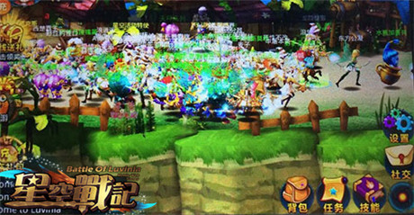 百款星寵賣萌記《星空戰(zhàn)記》公測全服火爆