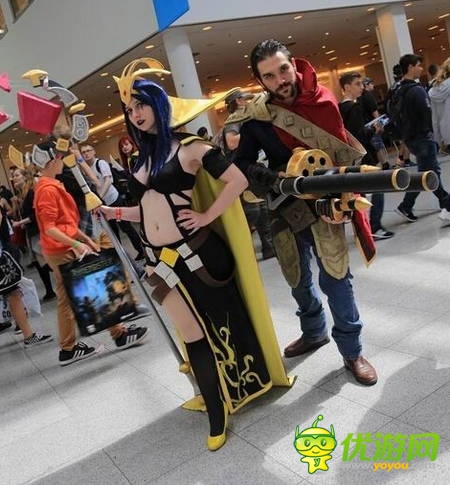 酷炫狂霸拽！回看科隆游戲展上的精品coser