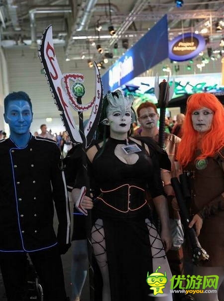 酷炫狂霸拽！回看科隆游戲展上的精品coser