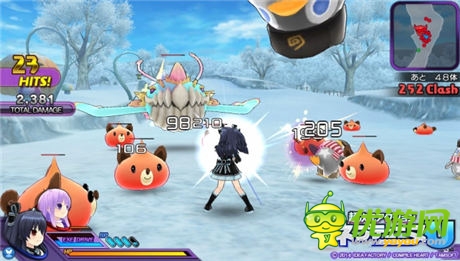 輕松游玩動(dòng)作游戲《超次元?jiǎng)幼鲬?zhàn)機(jī)少女U》評(píng)測(cè)