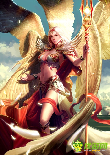 歐洲神曲《圣火英雄傳》唯美女神原畫曝光