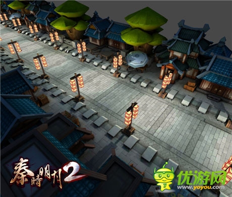 360度環(huán)繞立體 《秦時明月2》自由3D操作視角