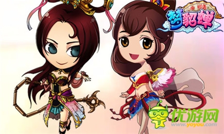 人氣動漫改編 要玩《夢貂蟬》百余Q萌原畫鑒賞