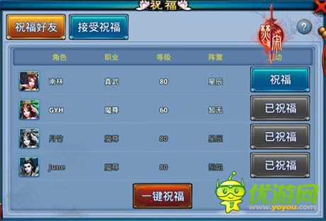 滿滿的幸福 樂玩《焚寂》好友送祝福