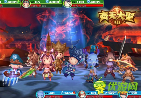 萌妖斗兇神 藍港《齊天大圣3D》今日夢幻開測