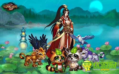 快到碗里來(lái)《格斗江湖》寵物系統(tǒng)原畫曝光