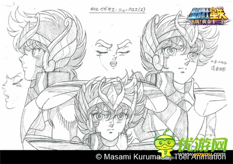 東映正版授權(quán)《圣斗士星矢》手游原畫曝光