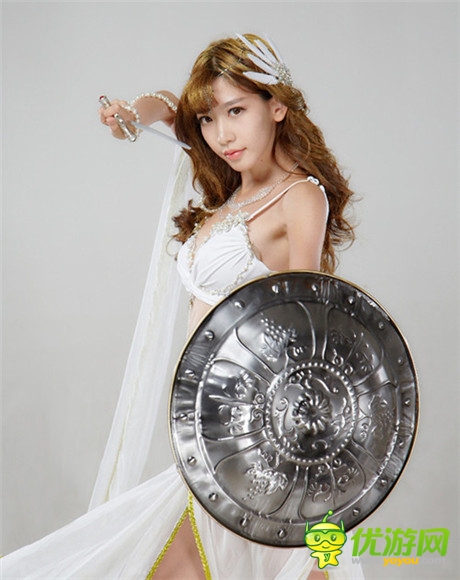 沐浴女神《圣火英雄傳》COS拍攝花絮