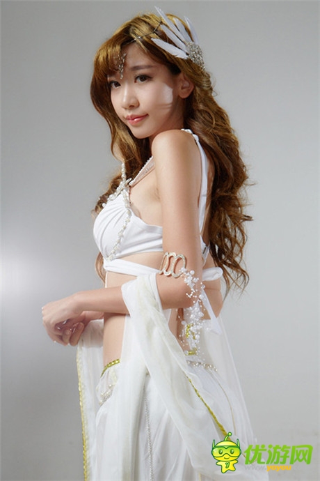 沐浴女神《圣火英雄傳》COS拍攝花絮