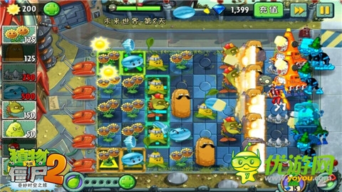 《植物大戰(zhàn)僵尸2》國慶版傾情上線 牛逼哄哄新植物簽到就送