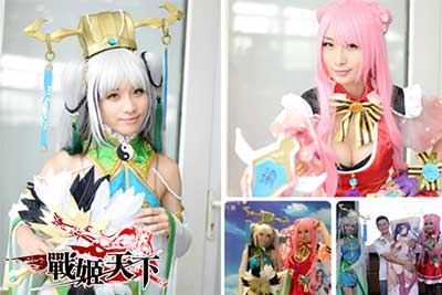 《戰(zhàn)姬天下》美女coser現(xiàn)身中國(guó)國(guó)際動(dòng)漫節(jié)