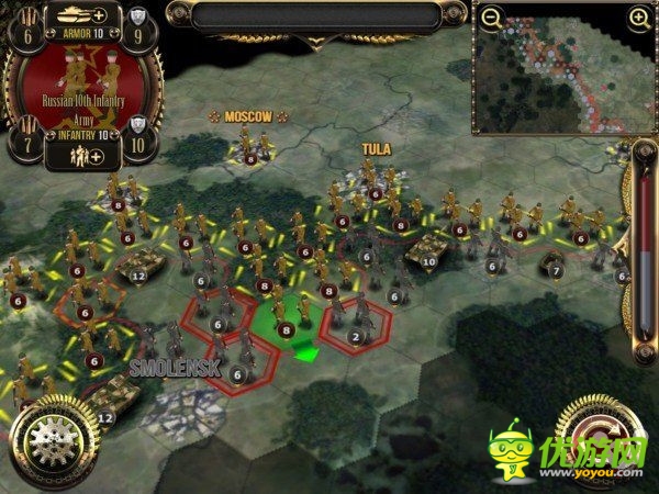 再續(xù)經(jīng)典戰(zhàn)爭策略游戲《蘇聯(lián)前線》推出iPad版