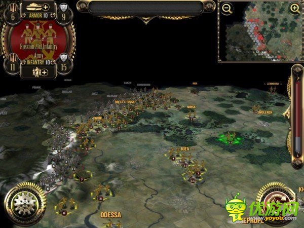 再續(xù)經(jīng)典戰(zhàn)爭策略游戲《蘇聯(lián)前線》推出iPad版