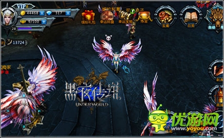 雙族大戰(zhàn)震撼人心《黑夜傳說》開啟3D手游新時(shí)代