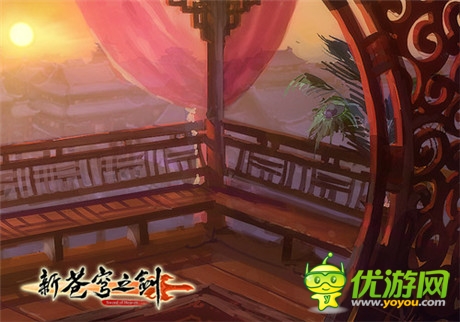 仙俠專屬視覺盛宴《新蒼穹之劍》場景原畫曝光