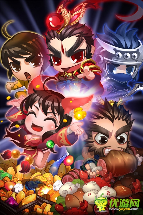 漢風(fēng)游戲獨家代理手游大作《吞食萌將傳》