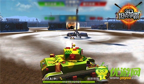 奇妙戰(zhàn)斗《3D坦克爭霸》之功勛坦克實(shí)力