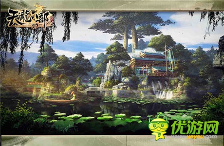 史詩經(jīng)典完美呈現(xiàn)《天龍八部3D》場景原畫首曝