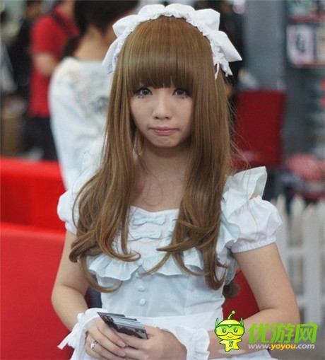 甜美coser迎新生《甜心愛消除》深大校園行