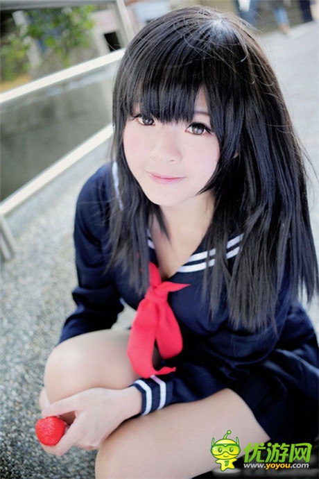 甜美coser迎新生《甜心愛消除》深大校園行