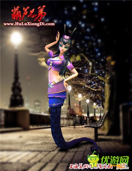 3D版葫蘆娃首次亮相 手游《葫蘆兄弟》人設曝光