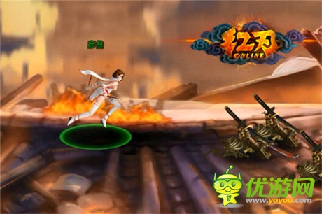 純白斗衣冷艷封魔《紅刃OL》忍女形象定音