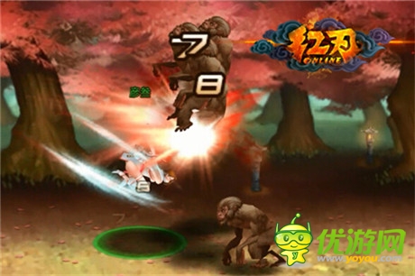 純白斗衣冷艷封魔《紅刃OL》忍女形象定音