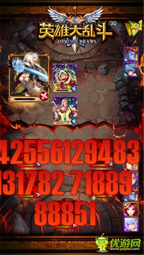 一失足就被吊打《英雄大亂斗》PVP狂放爭霸