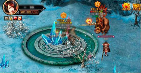 冰火兩重天!手游《武尊》新地圖全面上線