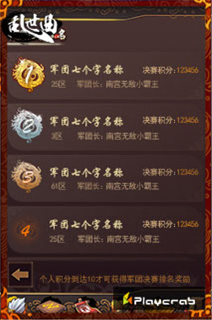 熱血搏斗《亂世曲》全新軍團跨服戰(zhàn)即將震撼開啟