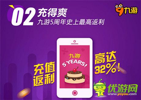 Iphone6P輕松拿!5周年手游巨獻就差你了