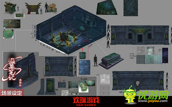 歡瑞游戲《盜墓筆記S》 研發(fā)錄制視頻曝光