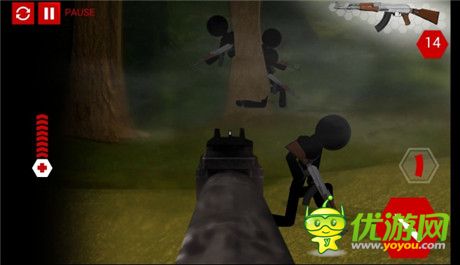 《Stick Squad》以火柴人為主角的美劇風格狙擊游戲