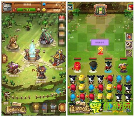 RPG動(dòng)作三消手游《魔法呆呆碰》PVP戰(zhàn)斗玩法