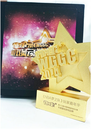 再傳捷報《NBA夢之隊》榮獲年度最佳游戲品牌大獎