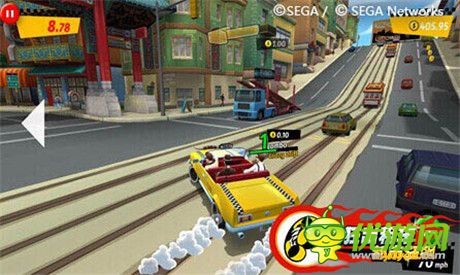 掌趣大陸?yīng)毚鶶EGA手游大作《瘋狂出租車:都市狂飆》