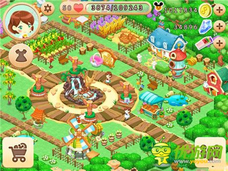 模擬經營策略游戲《DisneyDreamIsland》重溫兒時夢