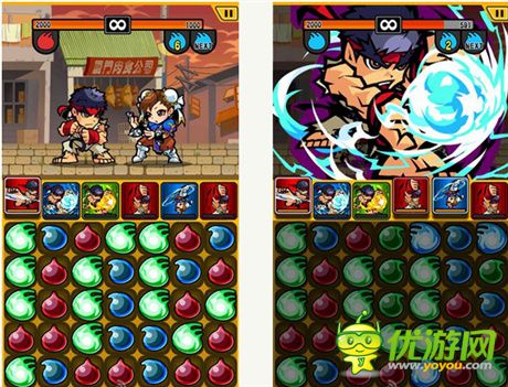 Q版街霸三消新游《街霸靈魂拼圖》開啟事前登陸