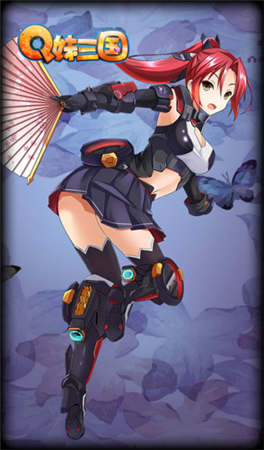 知名臺灣畫師繪制 51wan自研《Q妹三國》原畫賞析