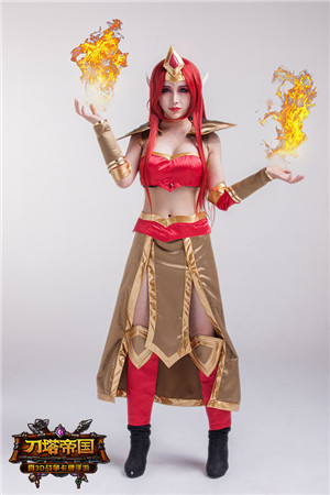 《刀塔帝國》美女高玩團招新 你敢來戰(zhàn)嗎?