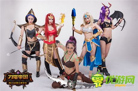 《刀塔帝國》美女高玩團招新 你敢來戰(zhàn)嗎?