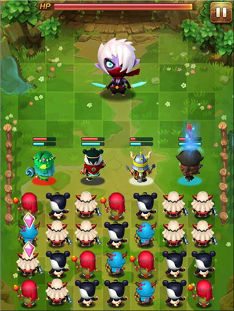 《魔法呆呆碰》IOS越獄測評：混合型的消除玩法