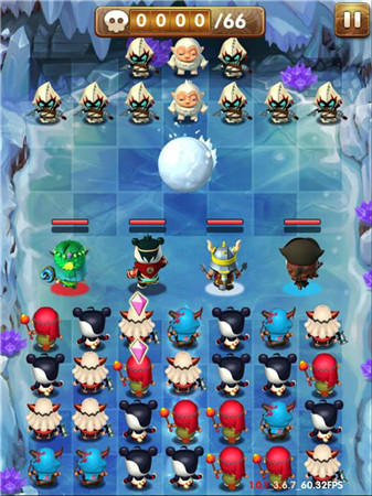 《魔法呆呆碰》IOS越獄測評：混合型的消除玩法