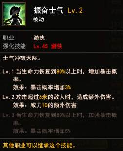 地城之光游俠職業(yè)詳解